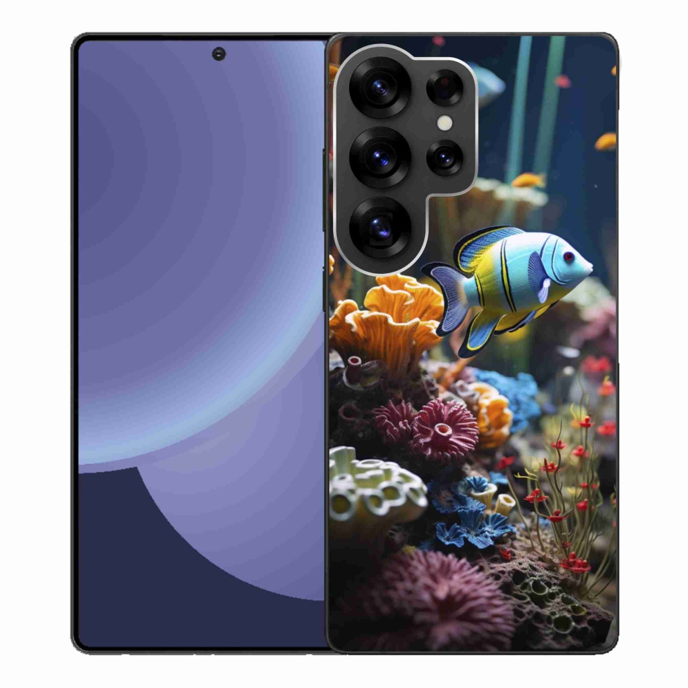 Gelový kryt mmCase na Samsung Galaxy S25 Ultra - mořský svět 5