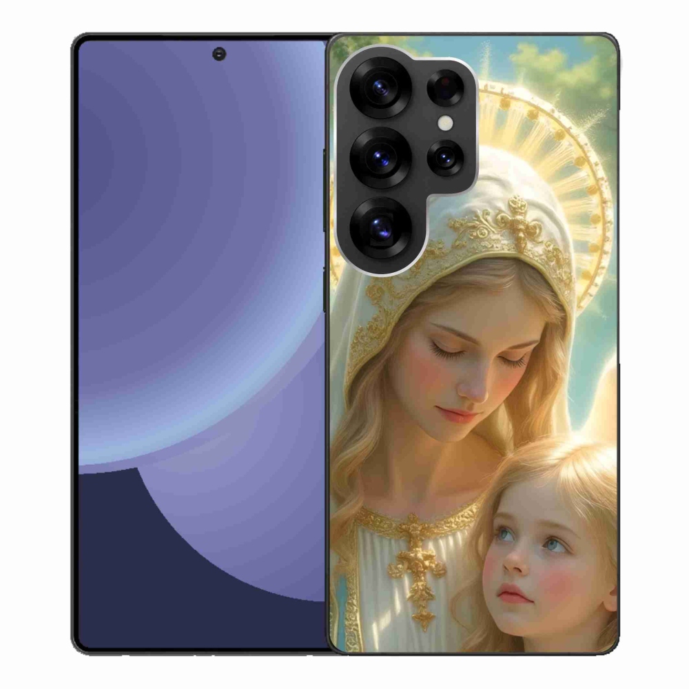 Gelový kryt mmCase na Samsung Galaxy S25 Ultra - náboženský motiv 2