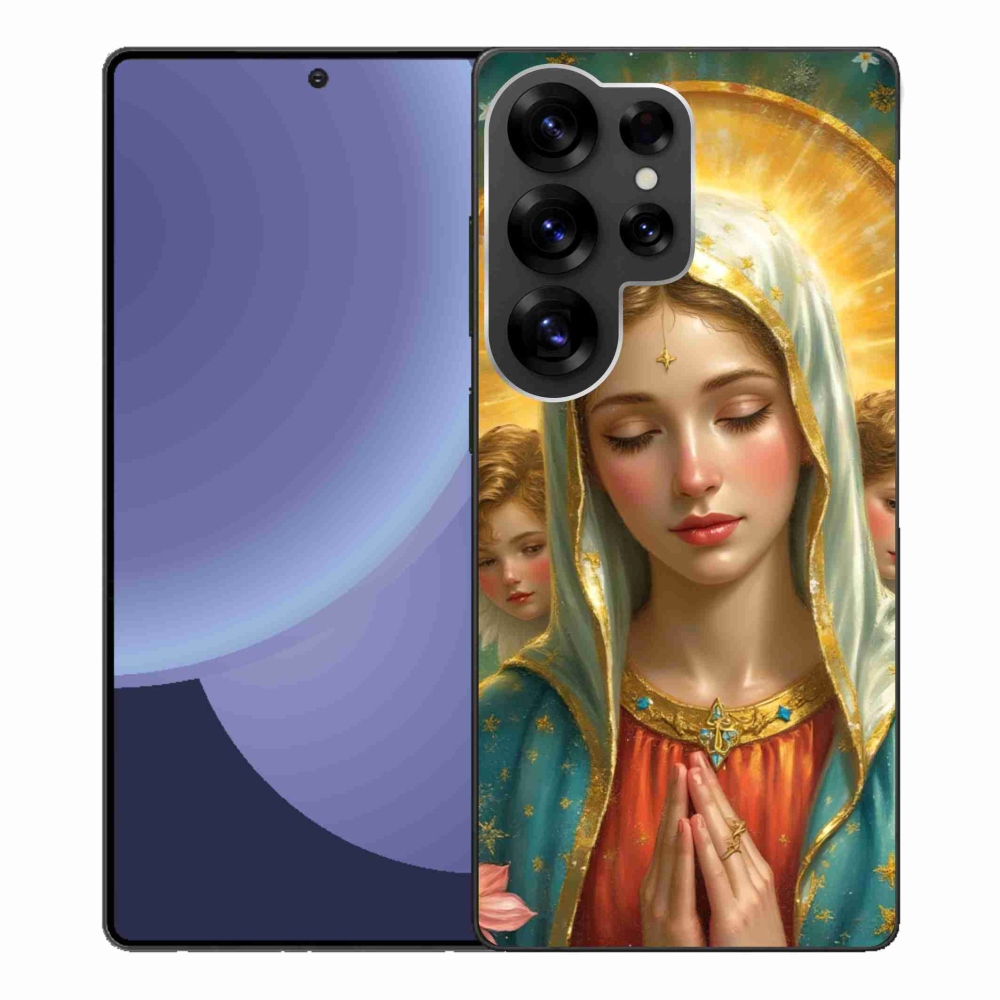 Gelový kryt mmCase na Samsung Galaxy S25 Ultra - náboženský motiv 3