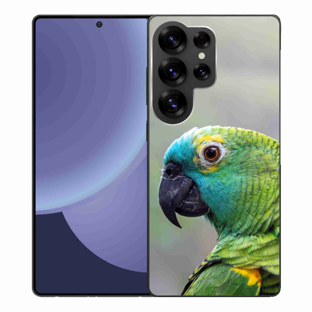 Gelový kryt mmCase na Samsung Galaxy S25 Ultra - papoušek amazoňan