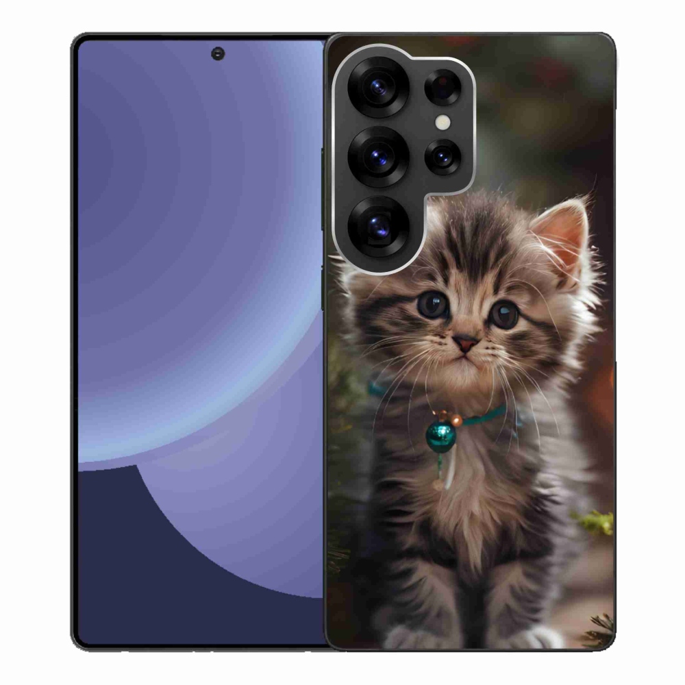 Gelový kryt mmCase na Samsung Galaxy S25 Ultra - roztomilé kotě 11