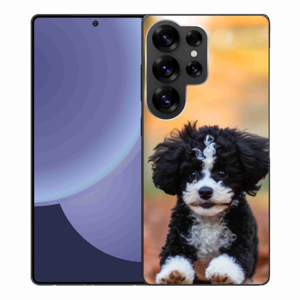 Gelový kryt mmCase na Samsung Galaxy S25 Ultra - roztomilé štěně 2