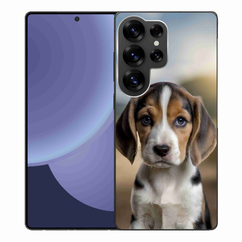 Gelový kryt mmCase na Samsung Galaxy S25 Ultra - roztomilý bígl