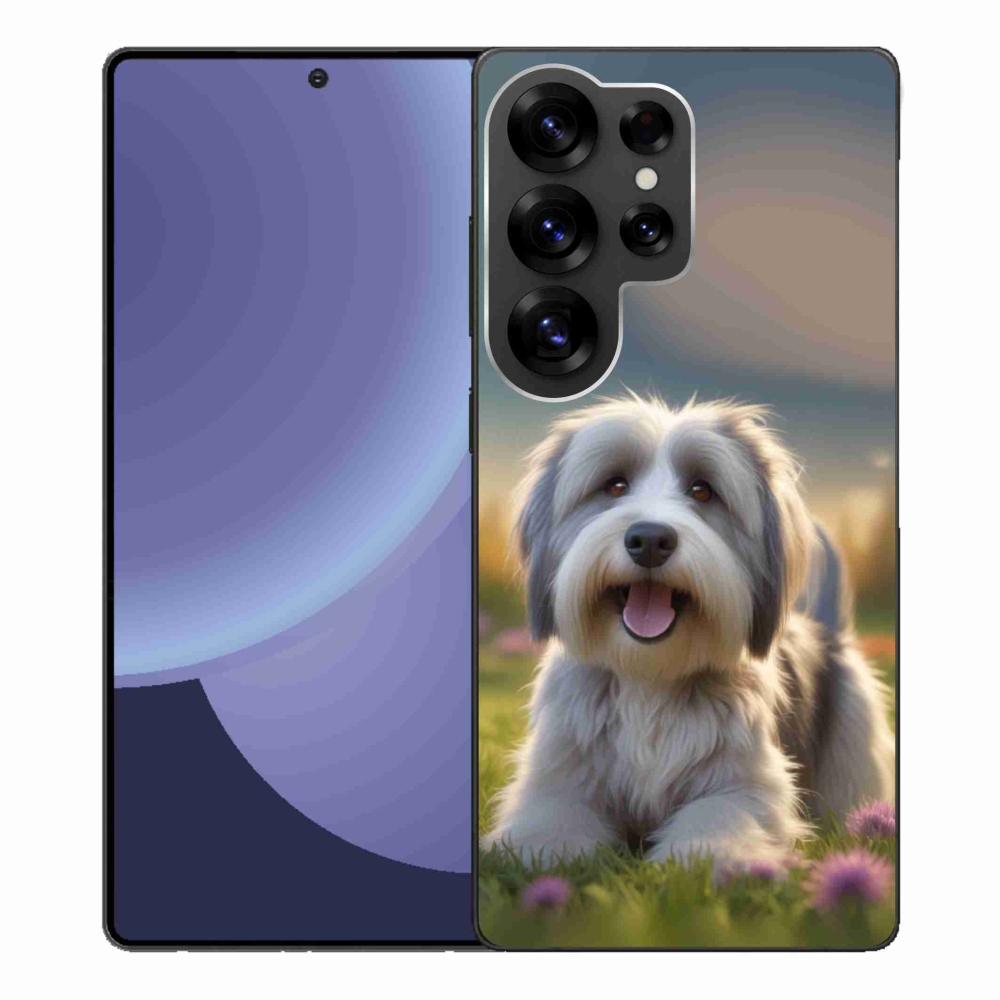 Gelový kryt mmCase na Samsung Galaxy S25 Ultra - roztomilý havanský psík