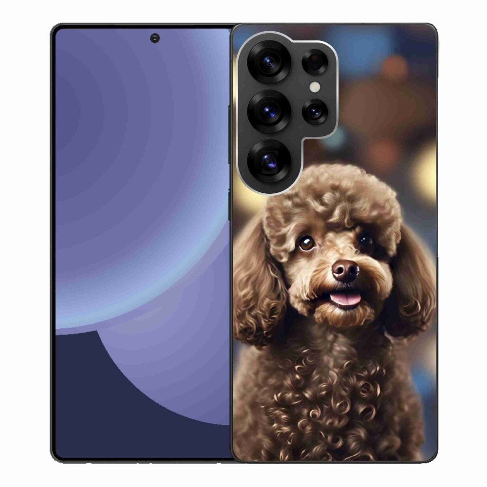 Gelový kryt mmCase na Samsung Galaxy S25 Ultra - roztomilý pudl