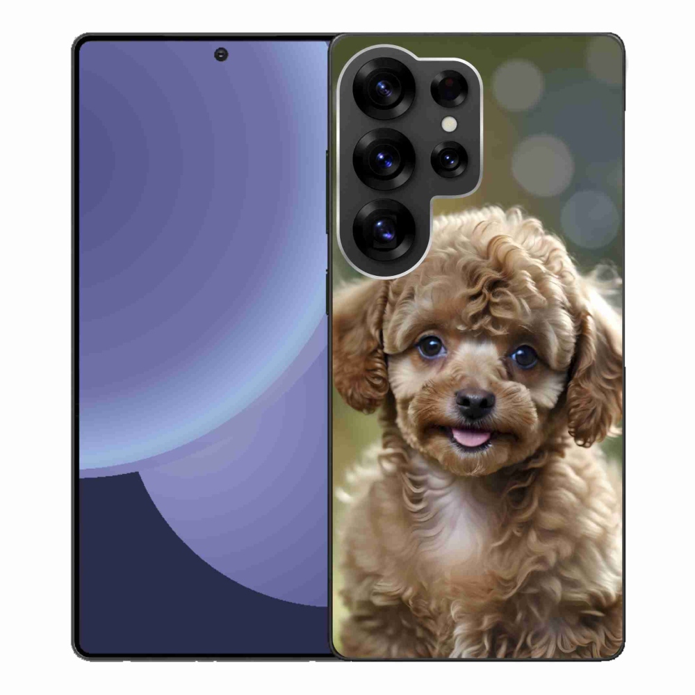 Gelový kryt mmCase na Samsung Galaxy S25 Ultra - roztomilý pudl