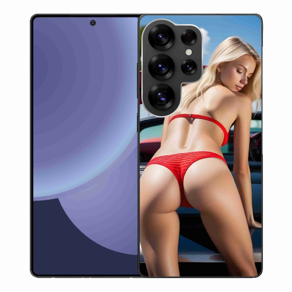 Gelový kryt mmCase na Samsung Galaxy S25 Ultra - sexy žena 2