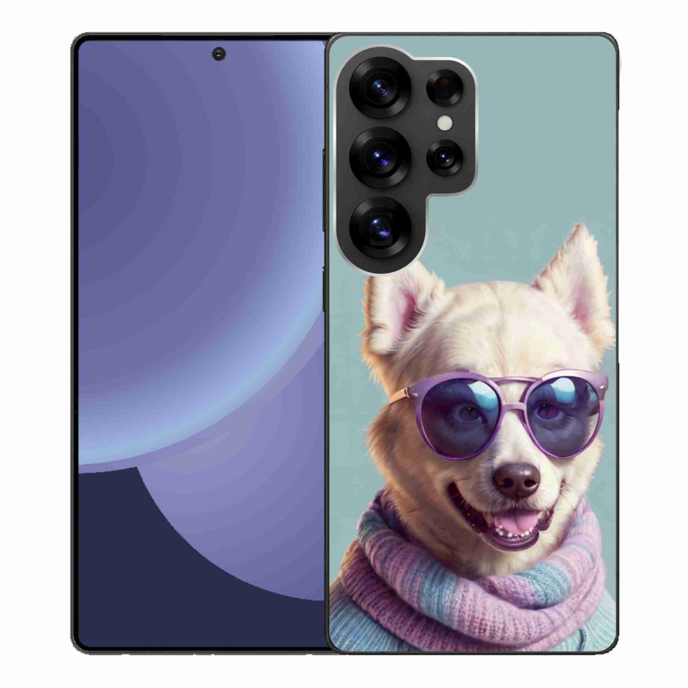 Gelový kryt mmCase na Samsung Galaxy S25 Ultra - stylový německý špic