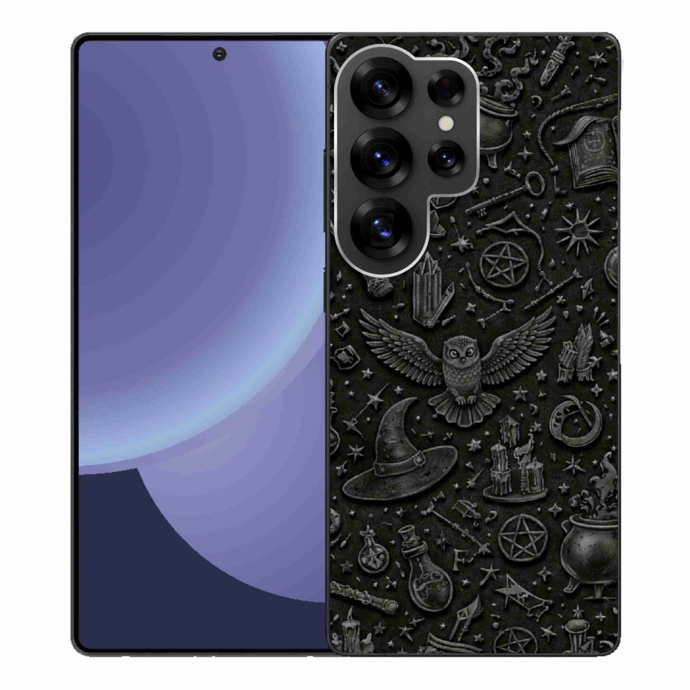 Gelový kryt mmCase na Samsung Galaxy S25 Ultra - tmavý magický svět