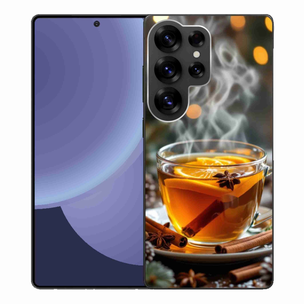 Gelový kryt mmCase na Samsung Galaxy S25 Ultra - vánoční punč