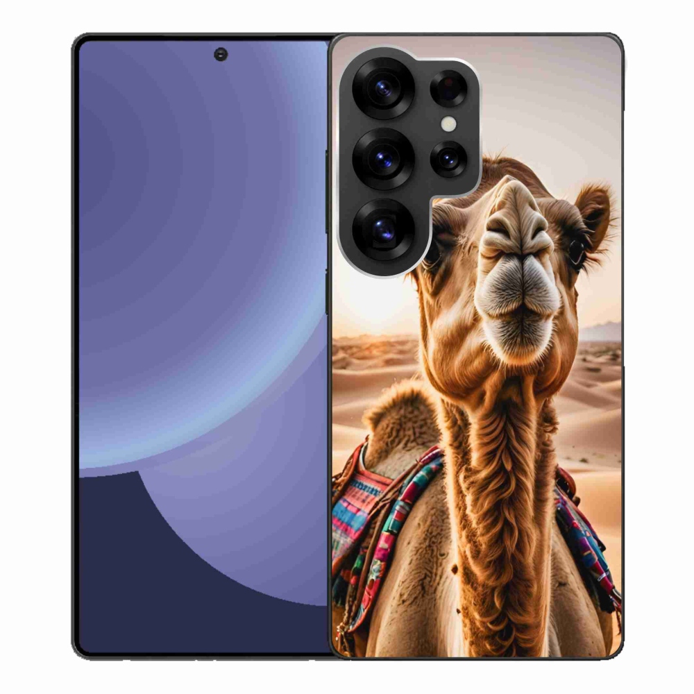 Gelový kryt mmCase na Samsung Galaxy S25 Ultra - velbloud