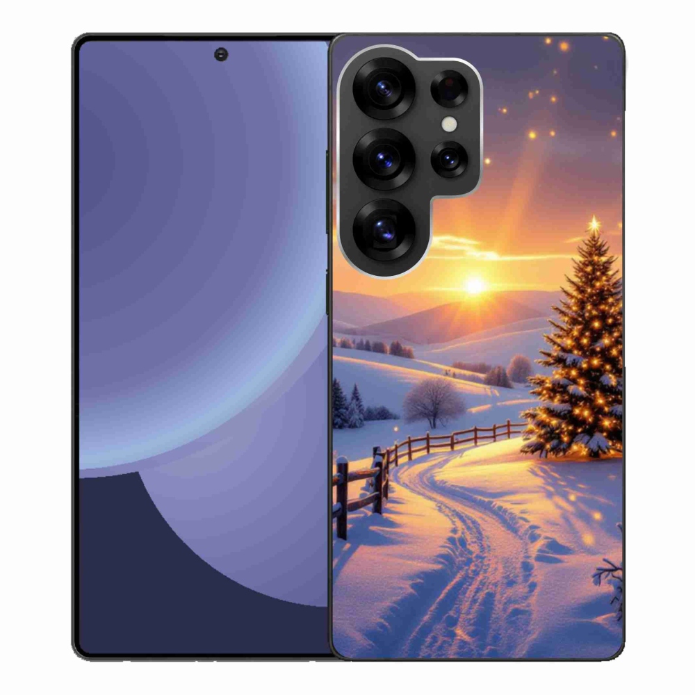 Gelový kryt mmCase na Samsung Galaxy S25 Ultra - zimní krajina
