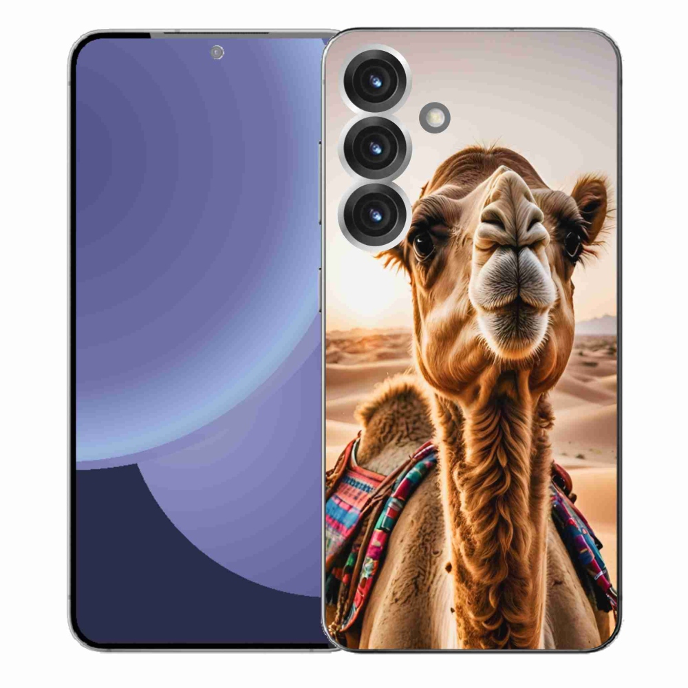 Gelový kryt mmCase na Samsung Galaxy S25+ - velbloud