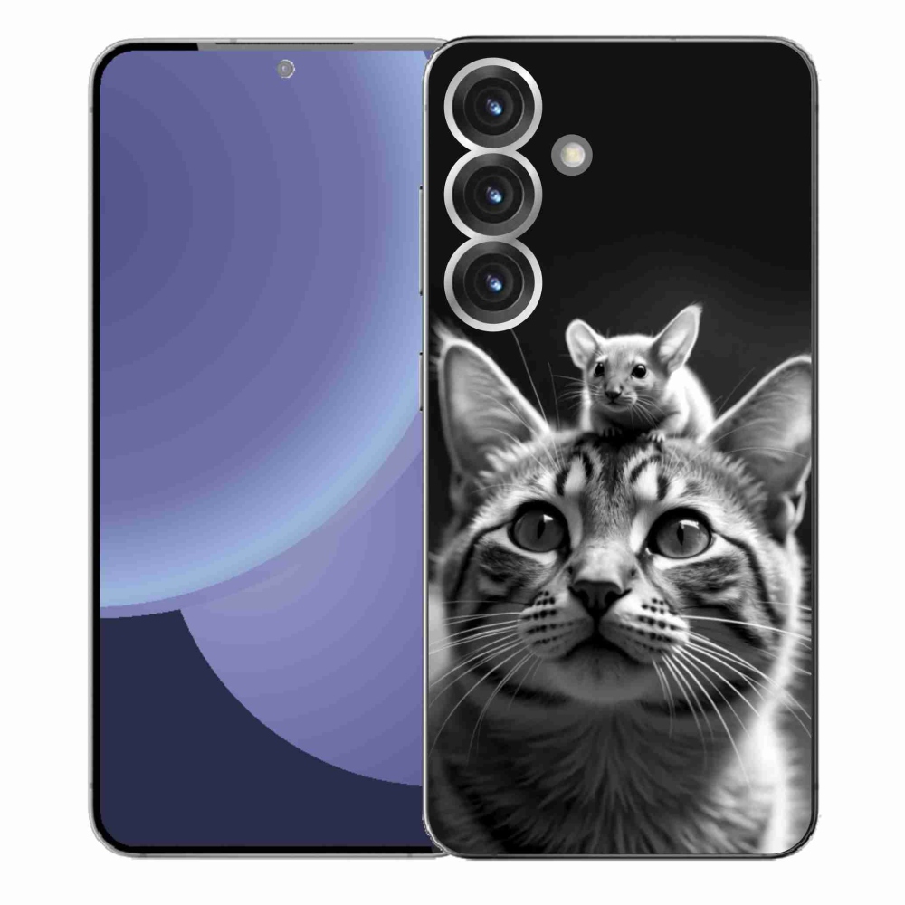 Gelový kryt mmCase na Samsung Galaxy S25+ - zvířecí přátelství 2