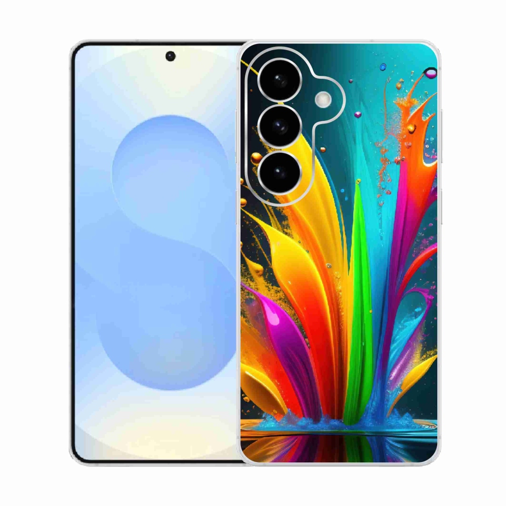 Gelový kryt mmCase na Samsung Galaxy S26  - abstraktní motiv 1