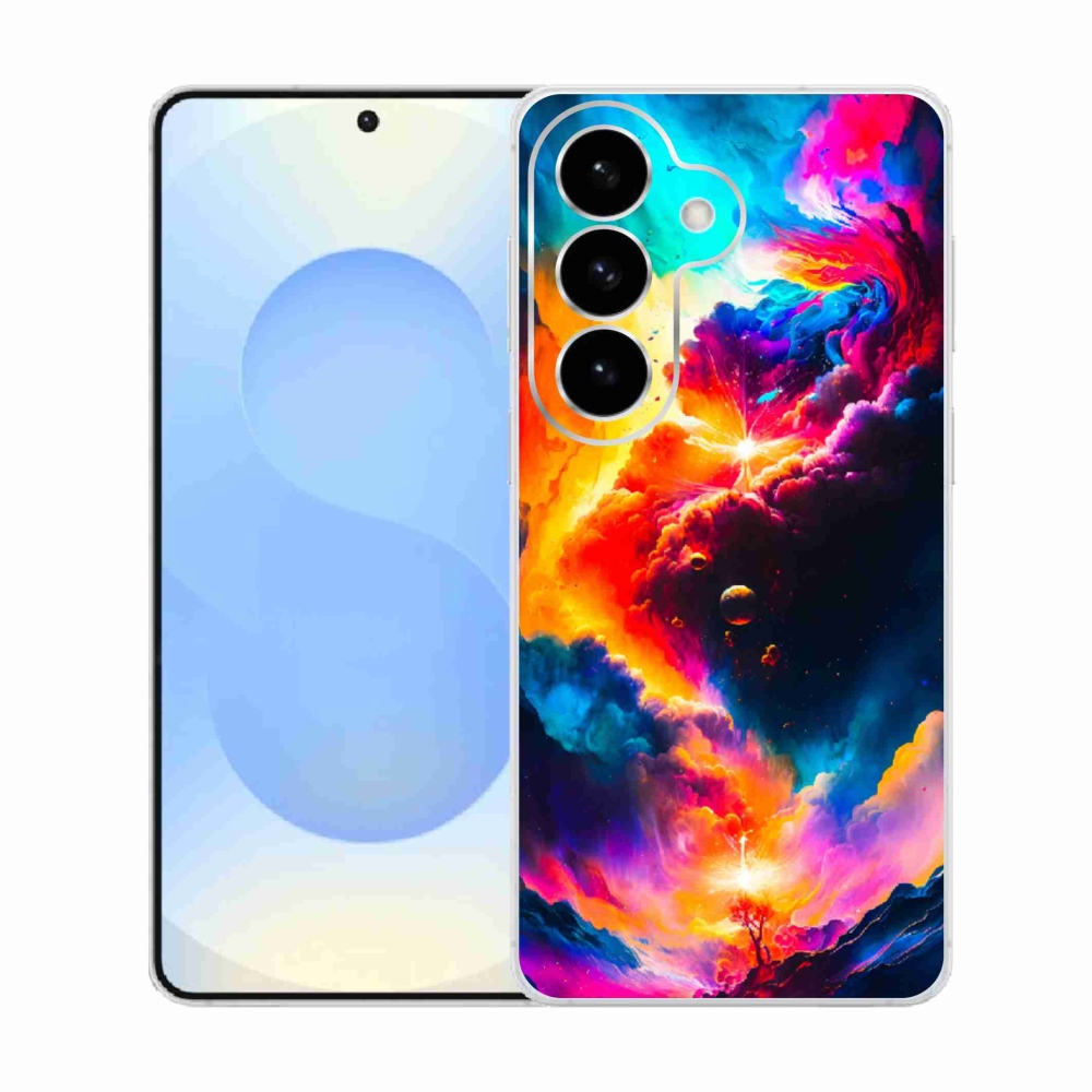 Gelový kryt mmCase na Samsung Galaxy S26  - abstraktní motiv