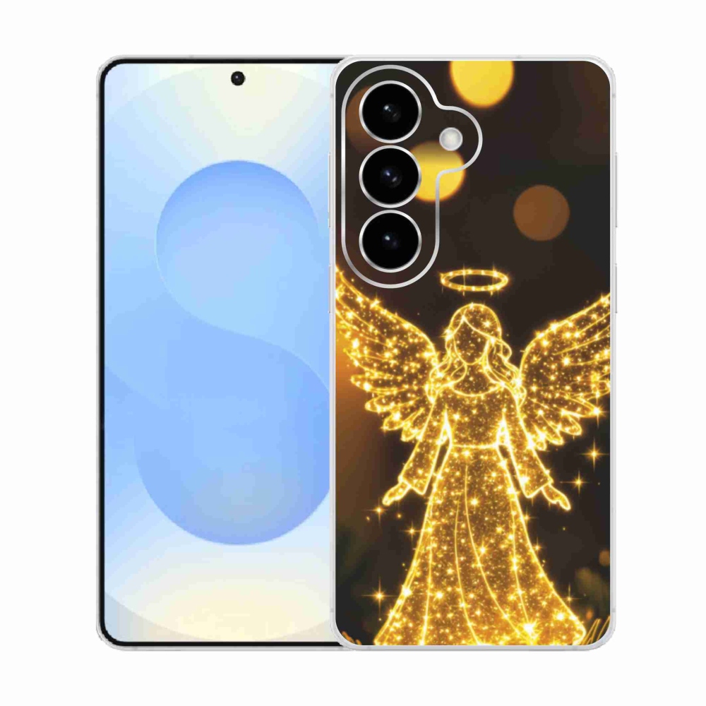 Gelový kryt mmCase na Samsung Galaxy S26  - anděl