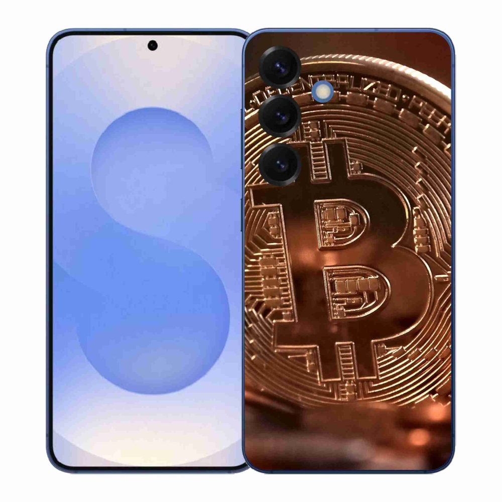 Gelový kryt mmCase na Samsung Galaxy S26+ - bitcoin