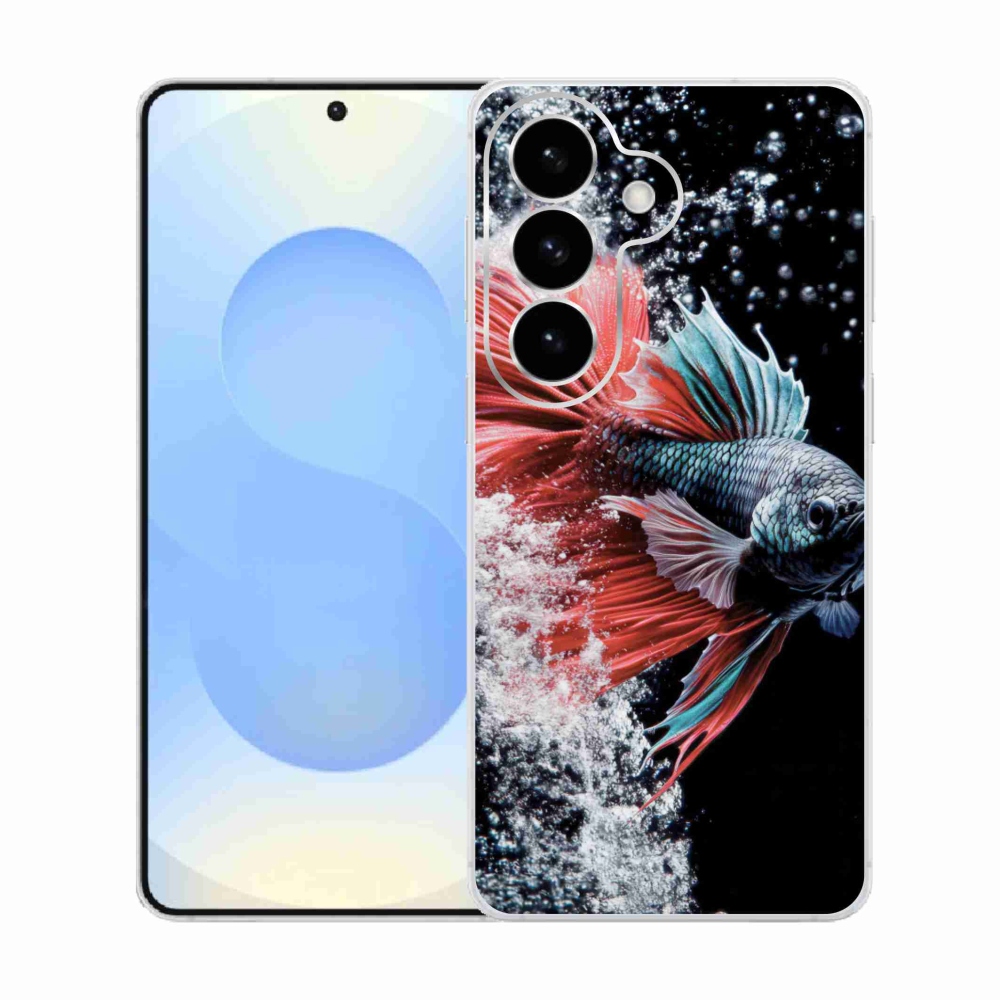 Gelový kryt mmCase na Samsung Galaxy S26  - bojovnice pestrá