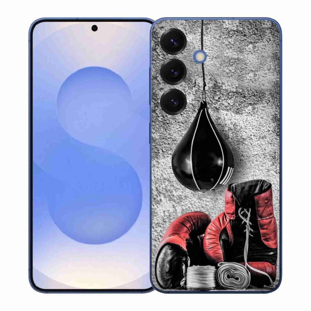 Gelový kryt mmCase na Samsung Galaxy S26+ - boxovací pytel a rukavice