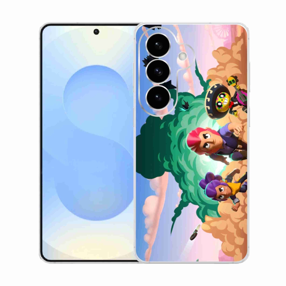 Gelový kryt mmCase na Samsung Galaxy S26  - brawl stars