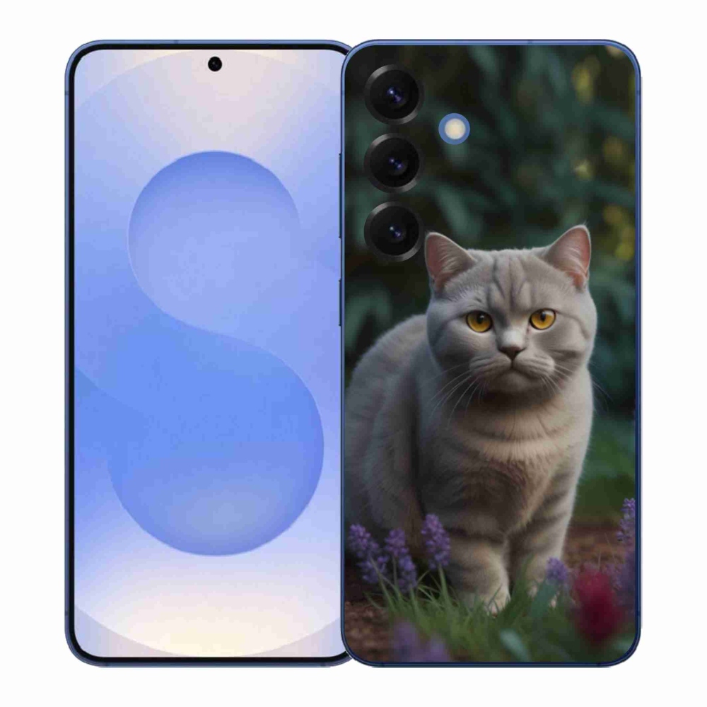 Gelový kryt mmCase na Samsung Galaxy S26+ - britská kočka