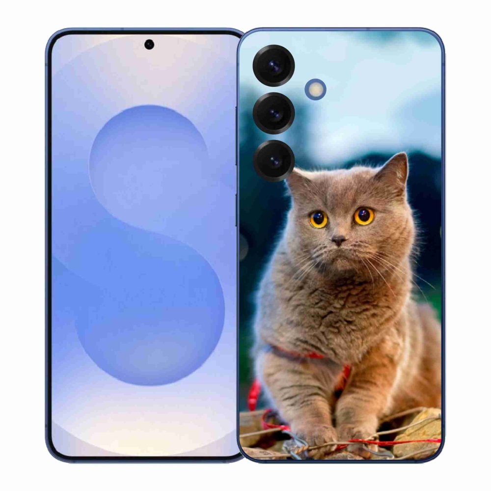 Gelový kryt mmCase na Samsung Galaxy S26+ - britská modrá 2