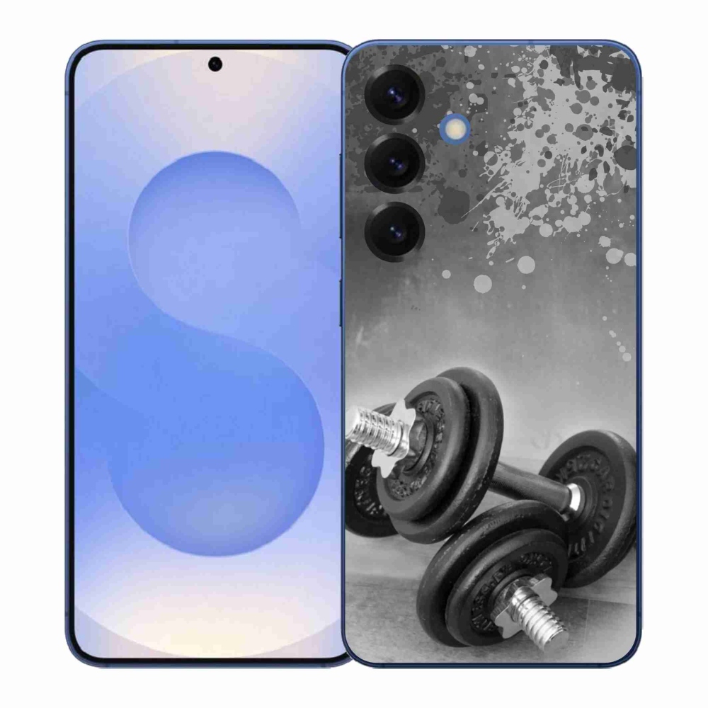 Gelový kryt mmCase na Samsung Galaxy S26+ - činky 1