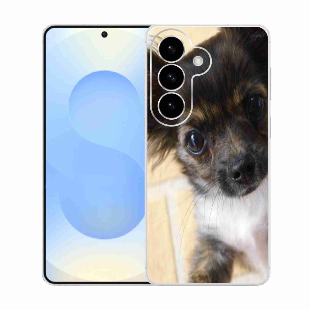 Gelový kryt mmCase na Samsung Galaxy S26  - čivava 2