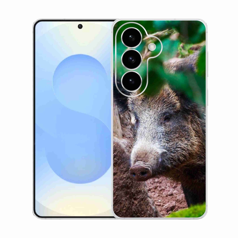 Gelový kryt mmCase na Samsung Galaxy S26  - divoké prase