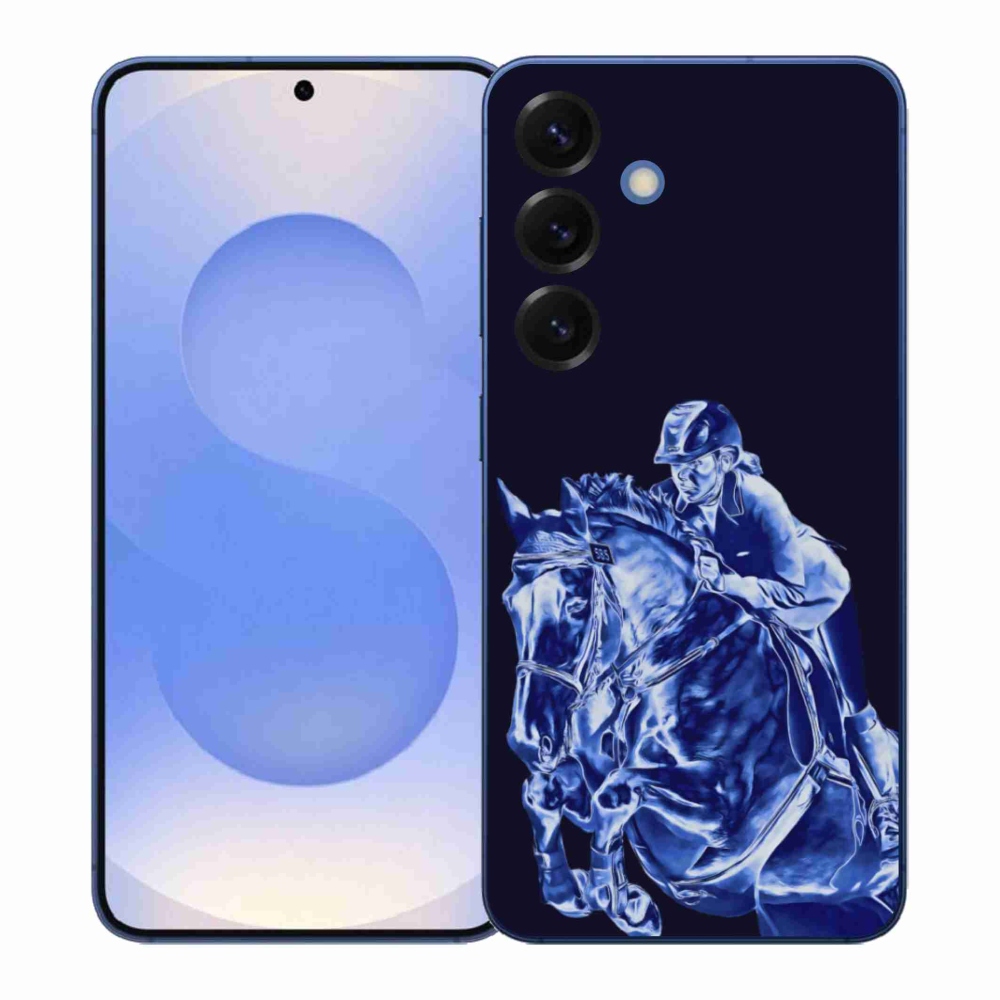 Gelový kryt mmCase na Samsung Galaxy S26+ - dostihový kůň