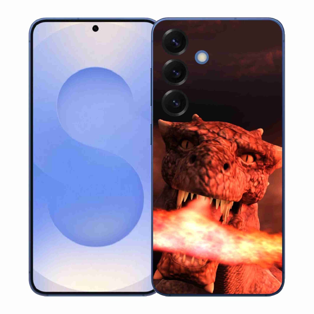 Gelový kryt mmCase na Samsung Galaxy S26+ - drak