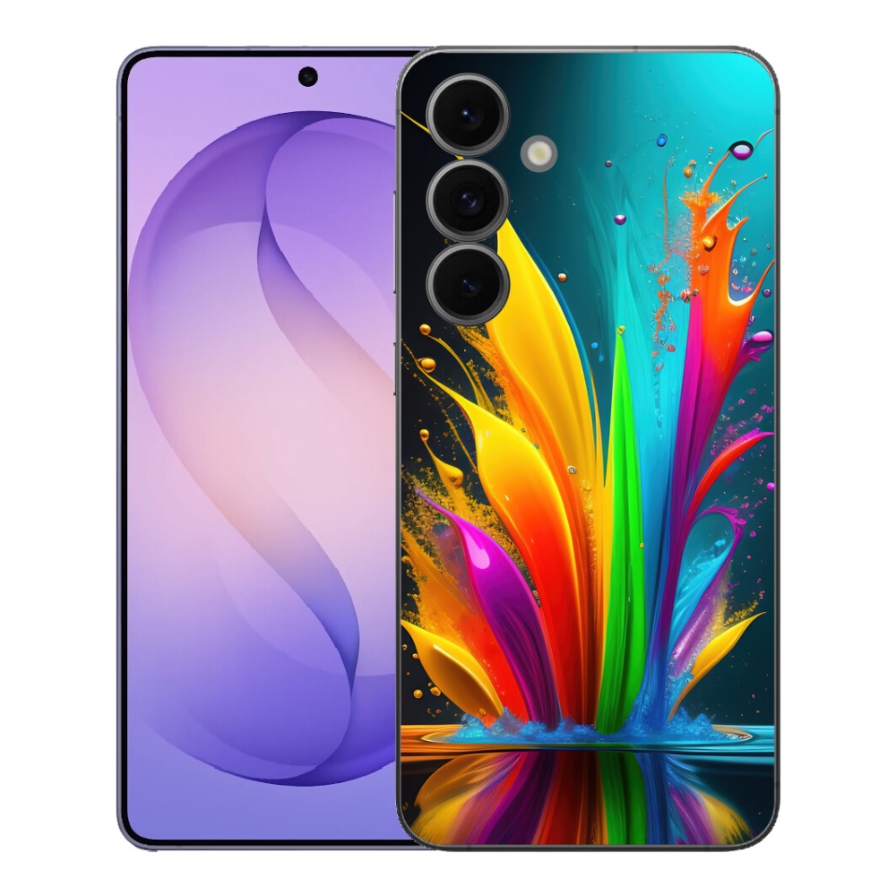 Gelový kryt mmCase na Samsung Galaxy S26 FE - abstraktní motiv 1