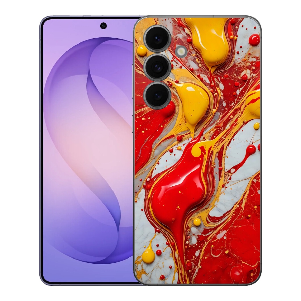 Gelový kryt mmCase na Samsung Galaxy S26 FE - abstraktní motiv 42