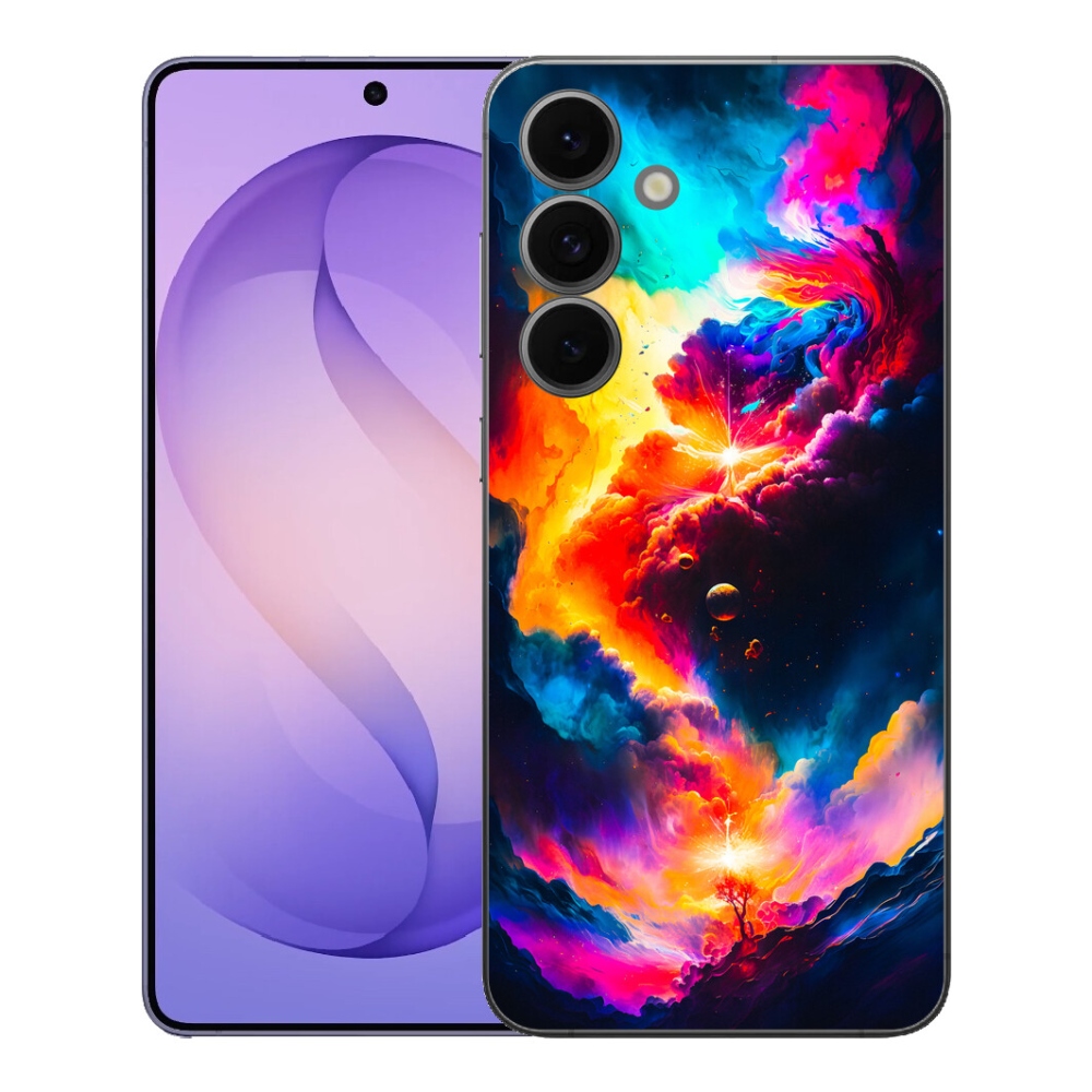 Gelový kryt mmCase na Samsung Galaxy S26 FE - abstraktní motiv
