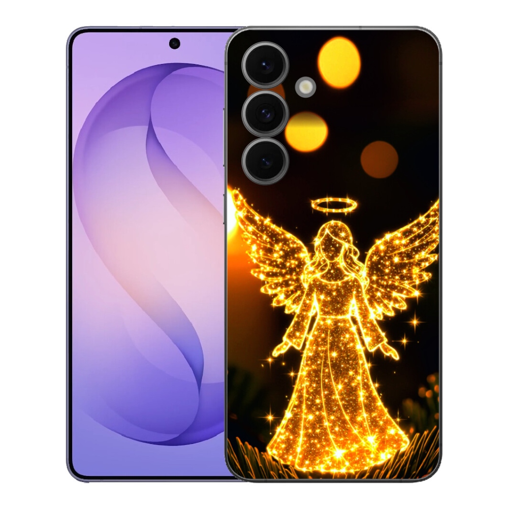 Gelový kryt mmCase na Samsung Galaxy S26 FE - anděl