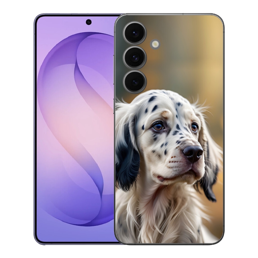 Gelový kryt mmCase na Samsung Galaxy S26 FE - anglický setr