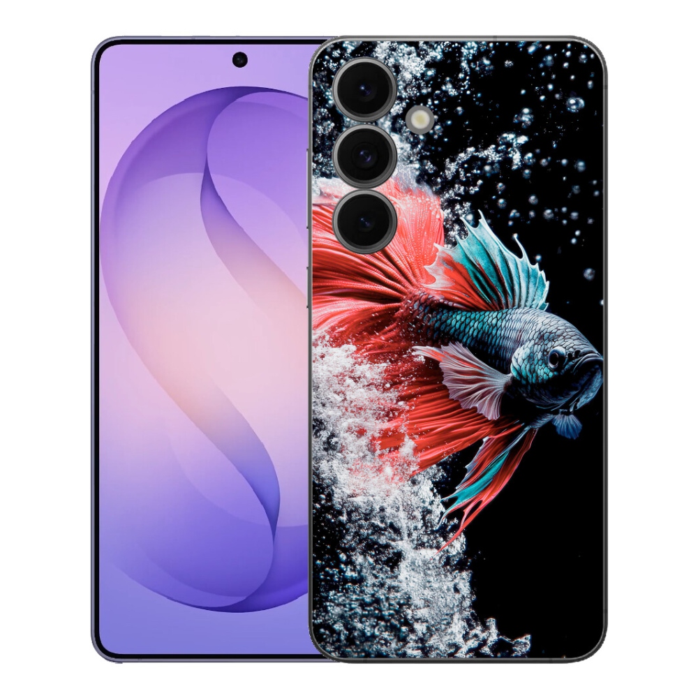 Gelový kryt mmCase na Samsung Galaxy S26 FE - bojovnice pestrá