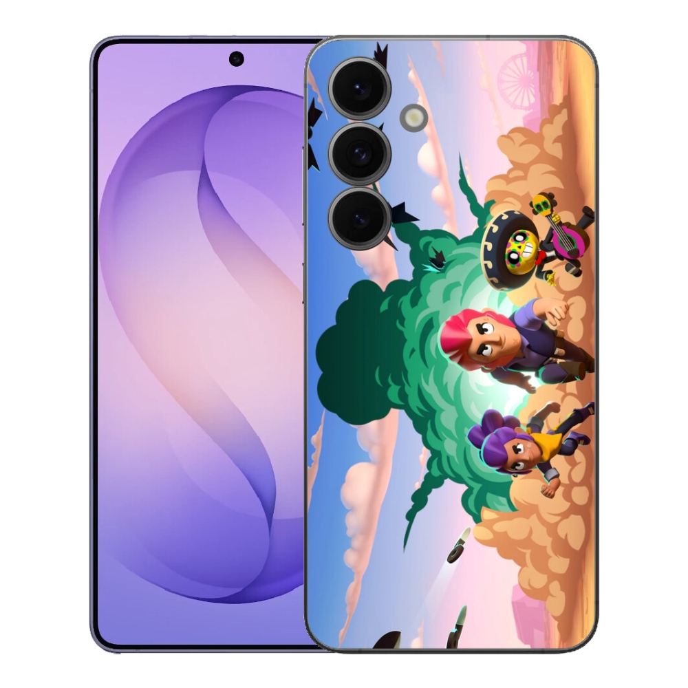 Gelový kryt mmCase na Samsung Galaxy S26 FE - brawl stars