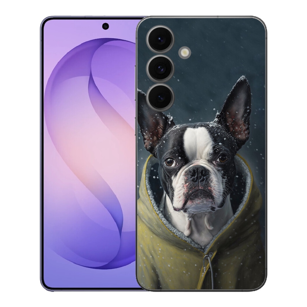 Gelový kryt mmCase na Samsung Galaxy S26 FE - buldoček