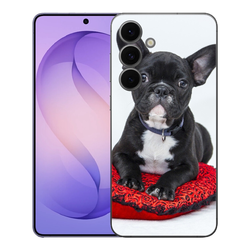 Gelový kryt mmCase na Samsung Galaxy S26 FE - buldok