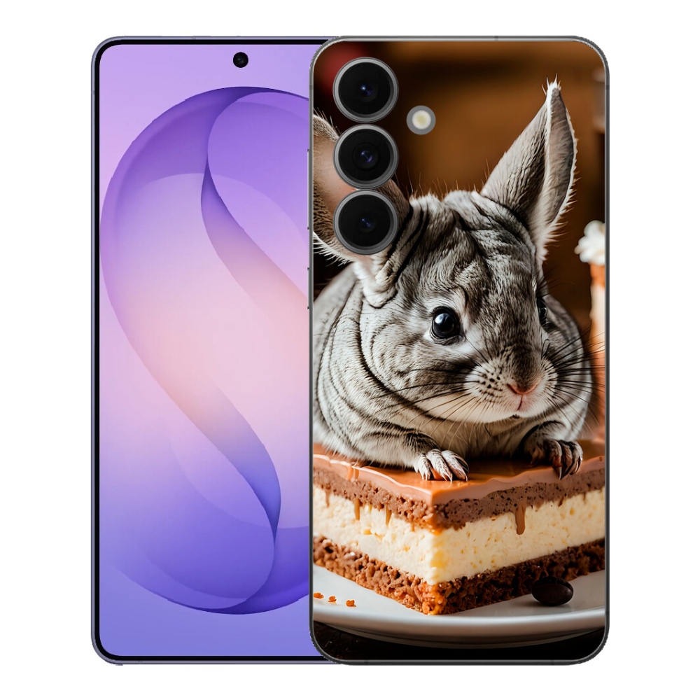 Gelový kryt mmCase na Samsung Galaxy S26 FE - činčila
