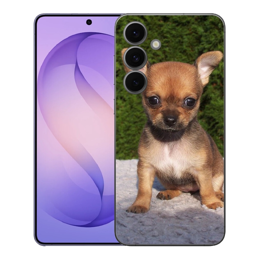 Gelový kryt mmCase na Samsung Galaxy S26 FE - čivava 3