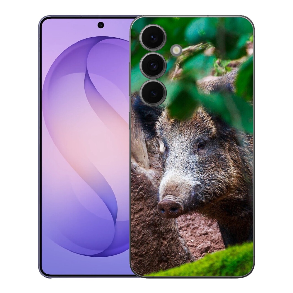 Gelový kryt mmCase na Samsung Galaxy S26 FE - divoké prase
