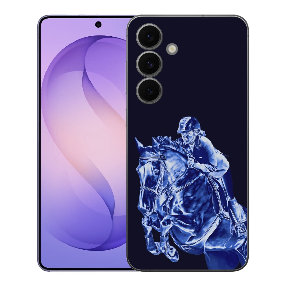 Gelový kryt mmCase na Samsung Galaxy S26 FE - dostihový kůň