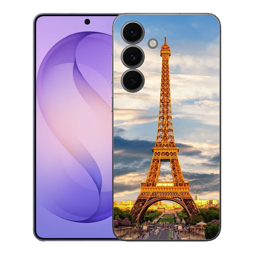 Gelový kryt mmCase na Samsung Galaxy S26 FE - eiffelova věž 3