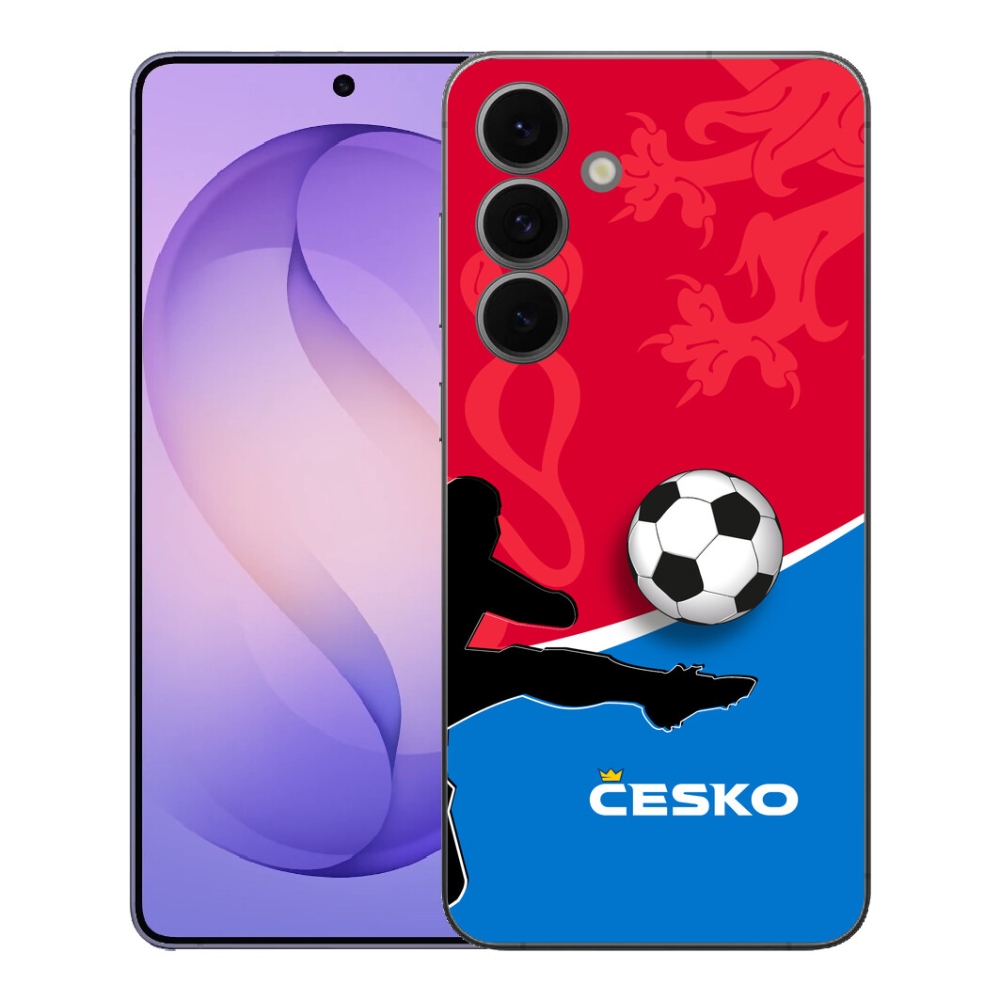 Gelový kryt mmCase na Samsung Galaxy S26 FE - fotbal Česko 2