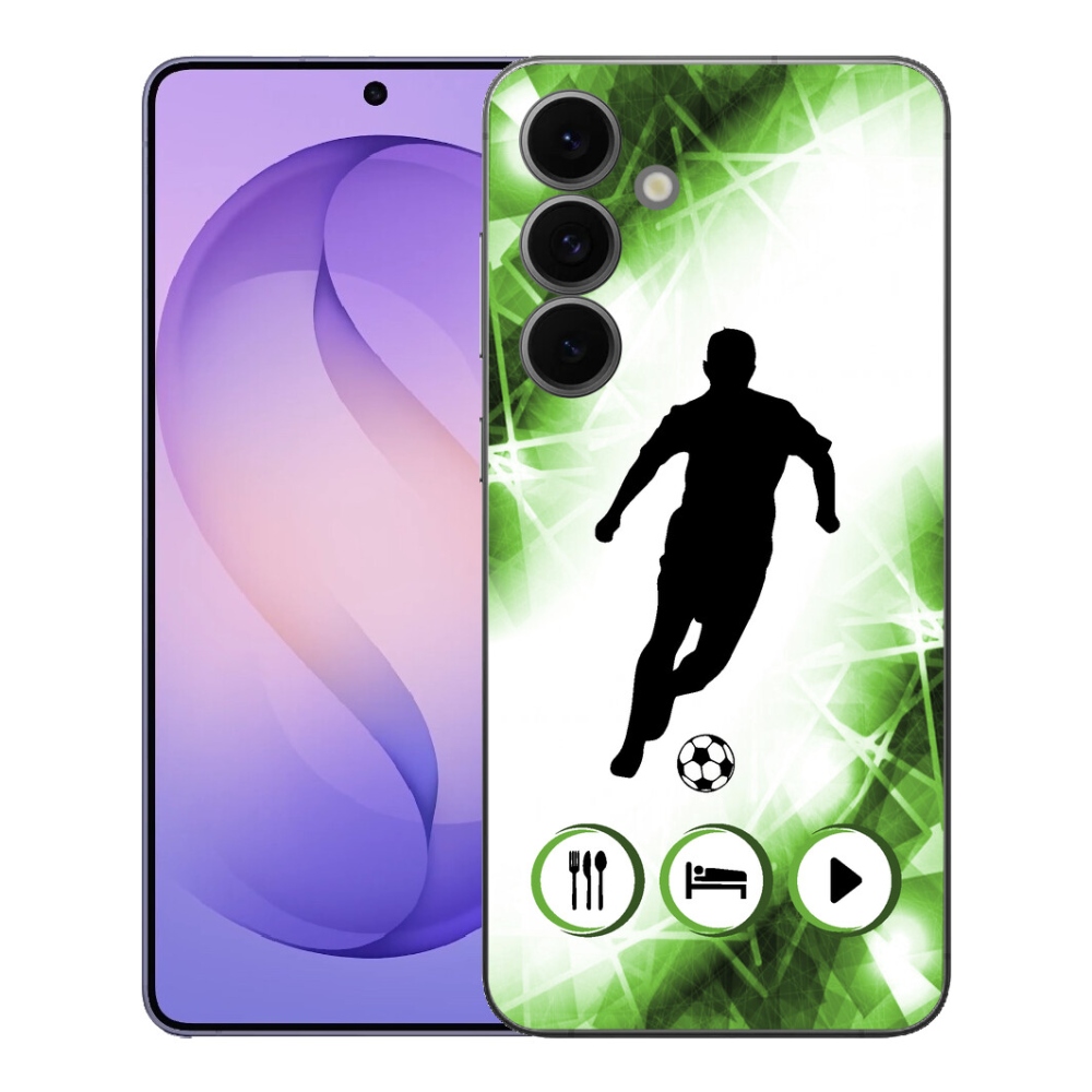 Gelový kryt mmCase na Samsung Galaxy S26 FE - fotbalista