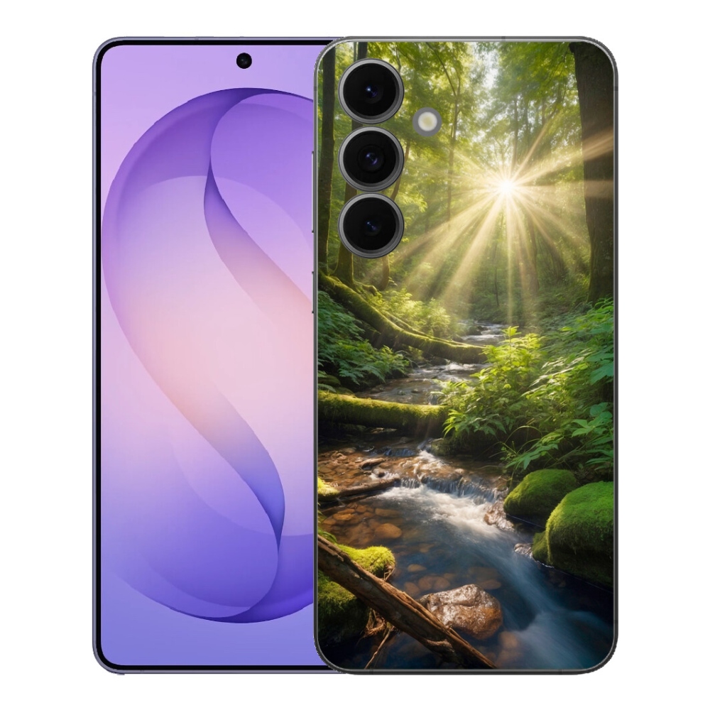 Gelový kryt mmCase na Samsung Galaxy S26 FE - hlubina lesa