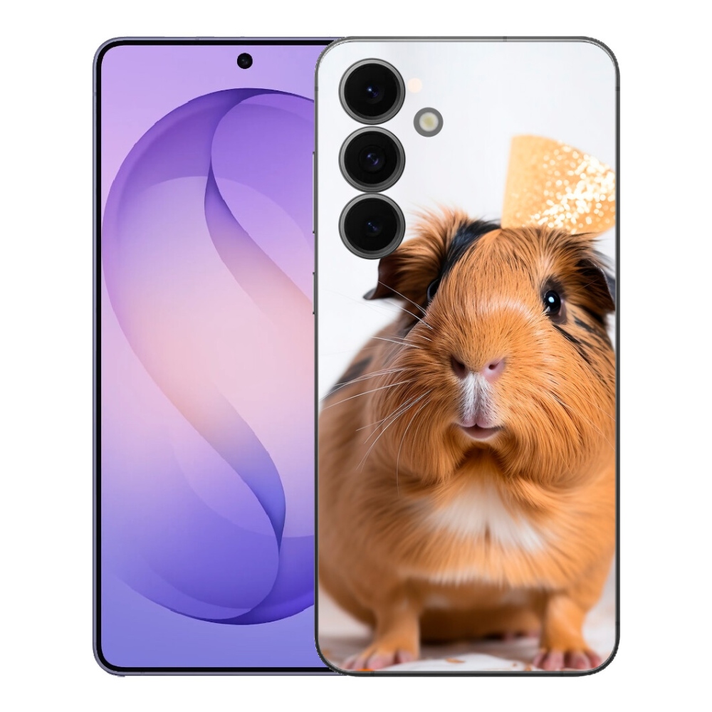 Gelový kryt mmCase na Samsung Galaxy S26 FE - hnědé morče